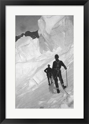 Framed Art Climbing Mt Mckinley Framed Art for your Home Wall Decor 18x24 Artwork