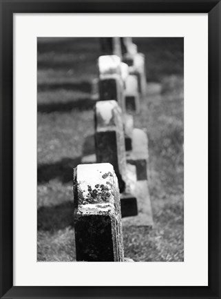 Framed Art Rows of Stone by Delaney Flanders Wall Decor 18x24 Artwork