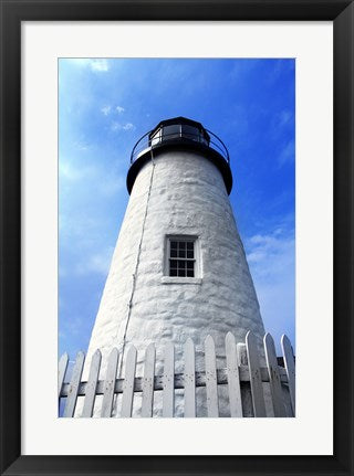 Framed Art Pemaquid Lighthouse by Delaney Flanders Wall Decor 18x24 Artwork