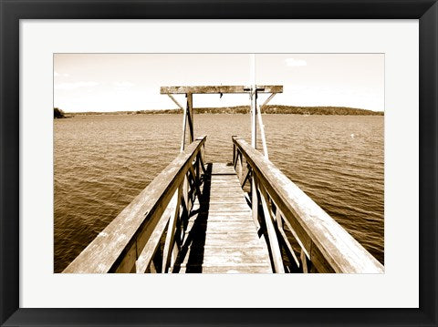 Framed Art View From The Gulls Nest by Delaney Flanders Wall Decor 18x24 Artwork