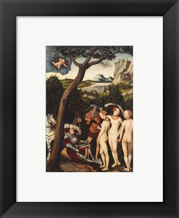 Framed Art The Judgment of Paris Wall Decor 18x24 Artwork
