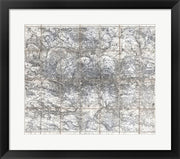 1902 L'Armee Case Map of Paris and Environs