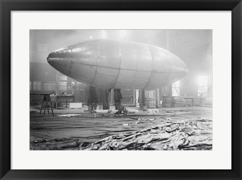 Framed Art Blimp Framed Art for your Home Wall Decor 18x24 Artwork