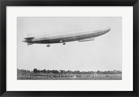 Framed Art Bodensee Blimp Framed Art for your Home Wall Decor 18x24 Artwork