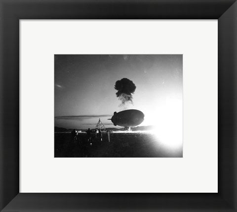 Framed Art Operation Plumbbob Blimp Wall Decor 18x24 Artwork