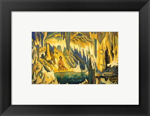 Framed Art Buddha the Conqueror Framed Art for your Home Wall Decor 18x24 Artwork