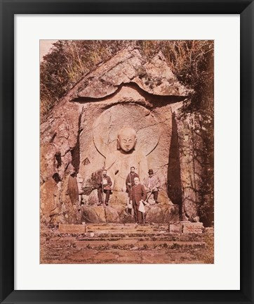 Framed Art Buddha, Hakone Framed Art for your Home Wall Decor 18x24 Artwork