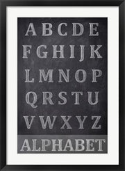 Chalkboard Alphabet