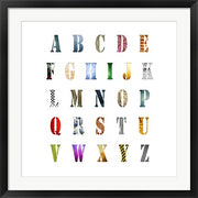 Alphabet Poster
