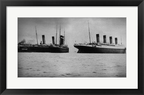 Framed Art R.M.S. Titanic Wall Decor 18x24 Artwork