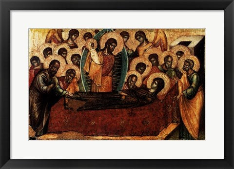 Framed Art Dormizione della Vergine Wall Decor 18x24 Artwork