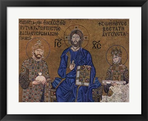 Framed Art Christ and Rulers Framed Art for your Home Wall Decor 18x24 Artwork