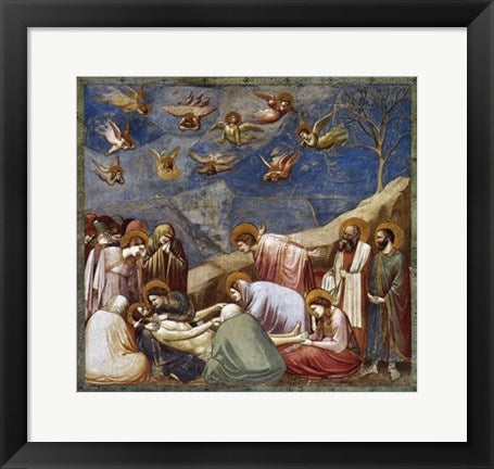 Framed Art The Mourning of Christ Wall Decor 18x24 Artwork