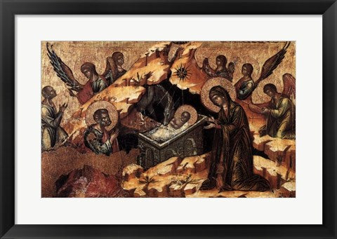 Framed Art Nativita Wall Decor 18x24 Artwork