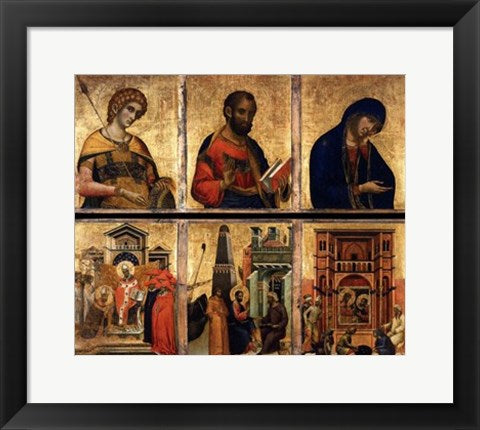 Framed Art Altarpiece Framed Art for your Home Wall Decor 18x24 Artwork