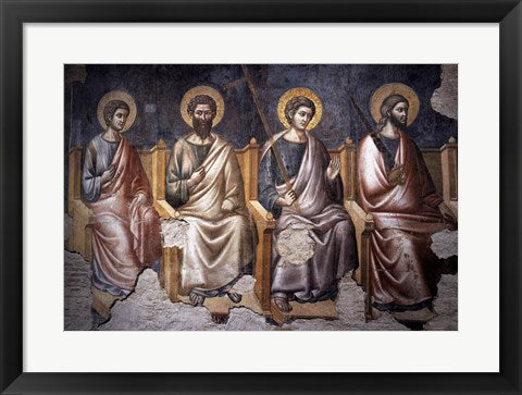 Framed Art The Last Judgement Wall Decor 18x24 Artwork