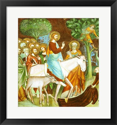 Framed Art Gerusalem Memo Wall Decor 18x24 Artwork