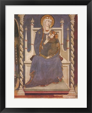 Framed Art Saint Agostino Wall Decor 18x24 Artwork