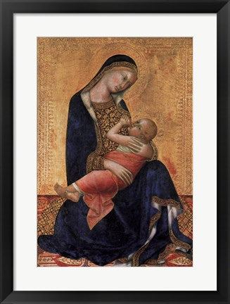 Framed Art Madonna and Child Wall Decor 18x24 Artwork