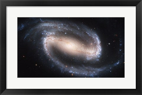 Framed Art Barred Spiral Galaxy Framed Art for your Home Wall Decor 18x24 Artwork