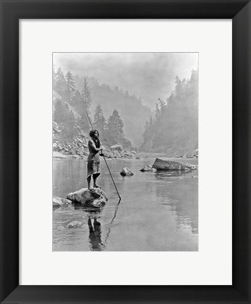 Framed Art A Smoky Day at the Sugar Bowl, Hupa Wall Decor 18x24 Artwork