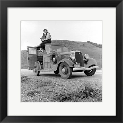 Framed Art Dorothea Lange, 1936 Framed Art for your Home Wall Decor 18x24 Artwork