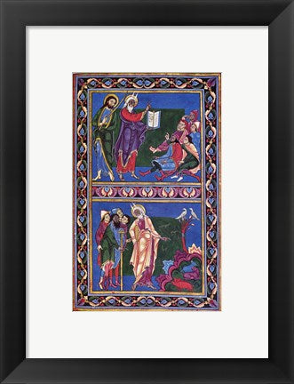 Framed Art Moses and the Jews Wall Decor 18x24 Artwork