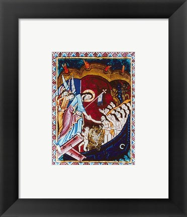 Framed Art Descent of Christ into Hades Wall Decor 18x24 Artwork