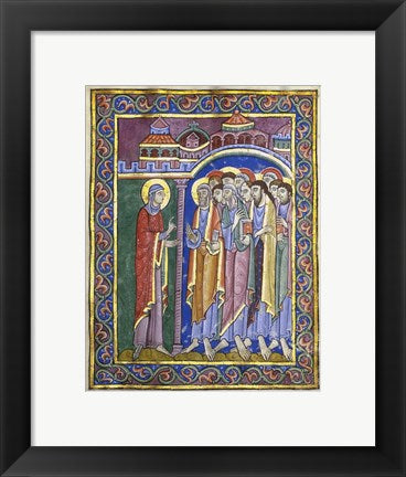 Framed Art Mary Magdalene Tells the Disciples Wall Decor 18x24 Artwork