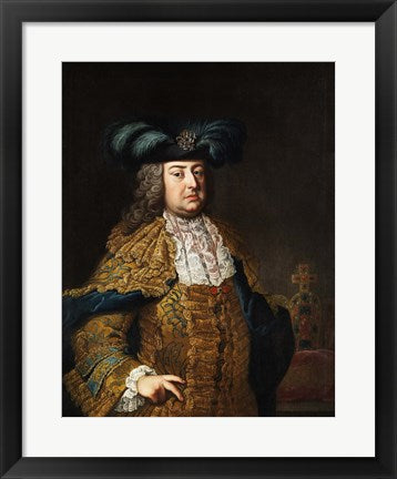 Framed Art Portrait Kaiser Franz Stephan Wall Decor 18x24 Artwork
