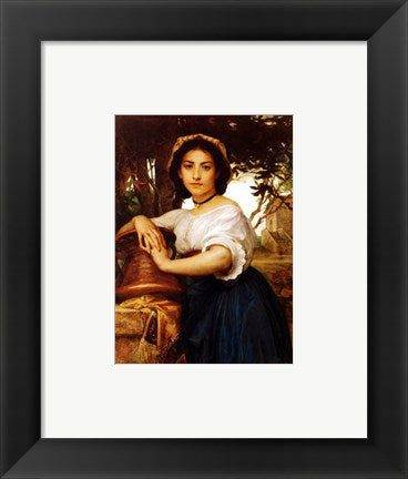Framed Art Young Roman water carrier Wall Decor 18x24 Artwork