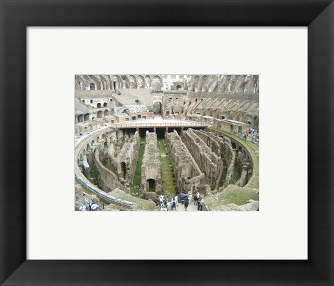 Framed Art Colosseum Interior Framed Art for your Home Wall Decor 18x24 Artwork