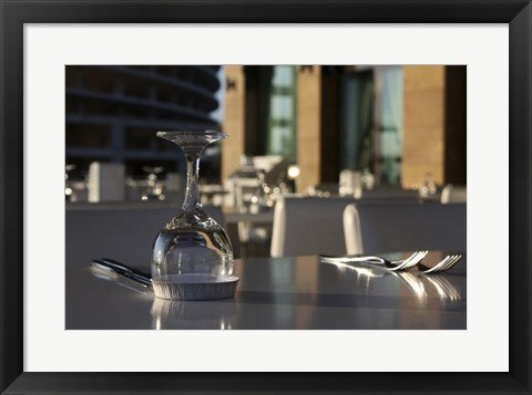 Framed Art Table Appointments Wall Decor 18x24 Artwork