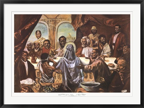 Framed Last Supper by Cornell Barnes | 26 1/2 x 38