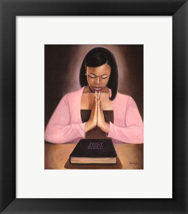 Framed Art Spiritual Growth by Sterling Brown | 10 1/4 x 8 1/4