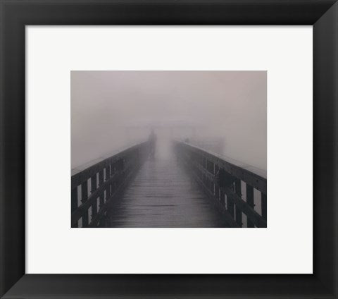 Framed Art Into the Fog II by Gary Bydlo | 8 x 10