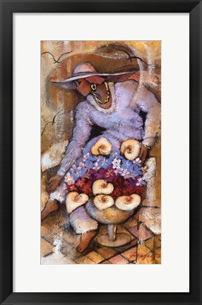 Framed Missy II by Essud Fungcap | 20 x 11
