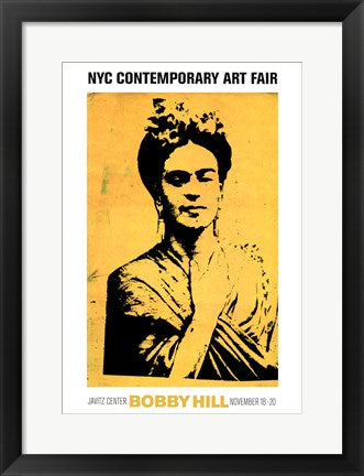 Framed Kahlo by Bobby Hill | 20 x 13 7/8