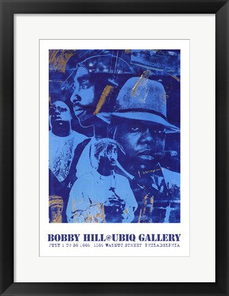 Framed Biggie & Tupac (UBIQ Gallery) by Bobby Hill | 20 x 14