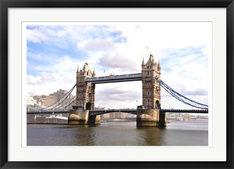 Framed Tower Bridge, London by Phil Maier | 21 x 32