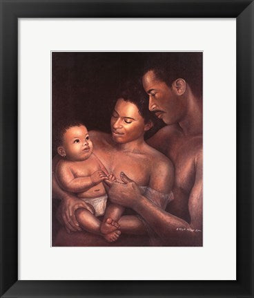 Framed Art Family by Elliott Miller | 14 x 11