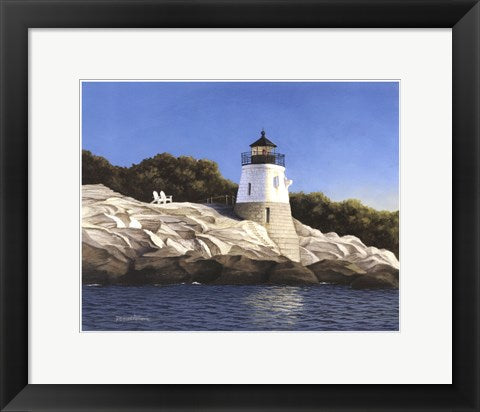 Framed Art Castle Hill Light by Daniel Pollera | 11 1/2 x 14 1/2