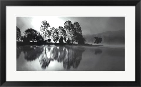 Framed Dawn 12 1/2 x 24 1/2