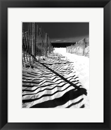 Framed Art Shadowed Pathway 14 1/2 x 11 1/2