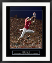 Framed Art Football Framed Art for your Home Wall Decor 18x24 Artwork