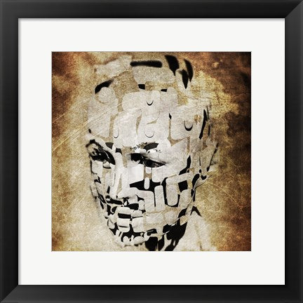 Framed Art Deconstruction by Cheryl Valentino Wall Decor 18x24 Artwork