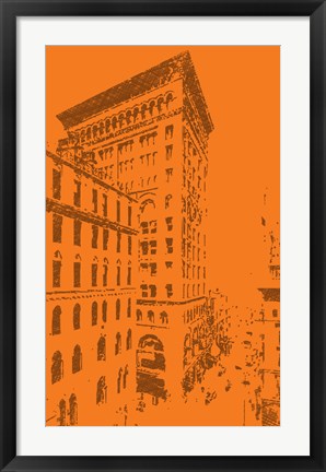 Framed Art Chicago 1920s by George Dilorenzo Wall Decor 18x24 Artwork