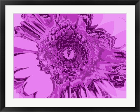 Pink Abstract Flower by George Dilorenzo