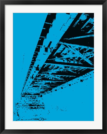 Framed Art Bridge Underside by George Dilorenzo Wall Decor 18x24 Artwork
