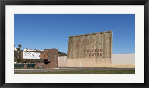 Framed Art Valley Drive-in Theater in Lompoc, California Wall Decor 18x24 Artwork